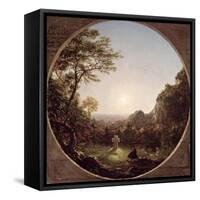 The Solitary Cross, 1845-Thomas Cole-Framed Stretched Canvas