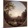 The Solitary Cross, 1845-Thomas Cole-Mounted Giclee Print