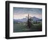 The Solitary Tree, 1823-Caspar David Friedrich-Framed Giclee Print