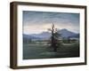 The Solitary Tree, 1823-Caspar David Friedrich-Framed Giclee Print
