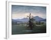 The Solitary Tree, 1823-Caspar David Friedrich-Framed Giclee Print