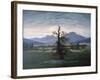 The Solitary Tree, 1823-Caspar David Friedrich-Framed Giclee Print