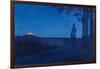 The Solitude of Christ, 1897 (Oil on Wood)-Alphonse Osbert-Framed Giclee Print