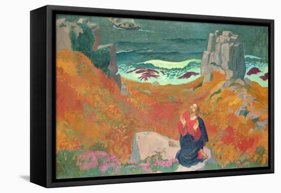 The Solitude of Christ, 1918-Maurice Denis-Framed Stretched Canvas