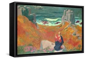 The Solitude of Christ, 1918-Maurice Denis-Framed Stretched Canvas