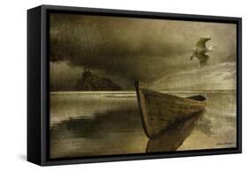 The Solitude of the Sea 3B-Carlos Casamayor-Framed Stretched Canvas