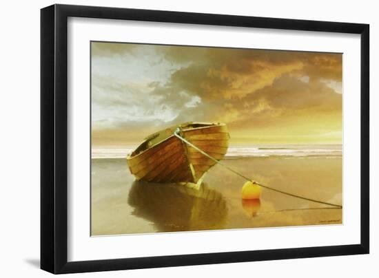 The Solitude of the Sea II-Carlos Casamayor-Framed Giclee Print