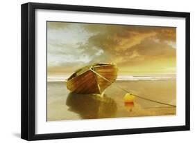 The Solitude of the Sea II-Carlos Casamayor-Framed Giclee Print