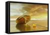 The Solitude of the Sea II-Carlos Casamayor-Framed Stretched Canvas