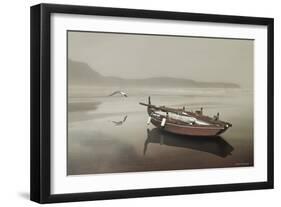 The Solitude of the Sea-Carlos Casamayor-Framed Giclee Print