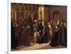 The Solovetsy Monastery's Revolt Against the New Books in 1666, 1885-Sergei Dmitrievich Miloradovich-Framed Giclee Print