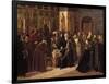 The Solovetsy Monastery's Revolt Against the New Books in 1666, 1885-Sergei Dmitrievich Miloradovich-Framed Giclee Print