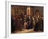 The Solovetsy Monastery's Revolt Against the New Books in 1666, 1885-Sergei Dmitrievich Miloradovich-Framed Giclee Print