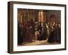 The Solovetsy Monastery's Revolt Against the New Books in 1666, 1885-Sergei Dmitrievich Miloradovich-Framed Giclee Print