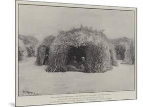 The Somaliland Expedition, the Hospital at Las Durie, Isolation Wards-Henry Charles Seppings Wright-Mounted Giclee Print