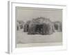 The Somaliland Expedition, the Hospital at Las Durie, Isolation Wards-Henry Charles Seppings Wright-Framed Giclee Print