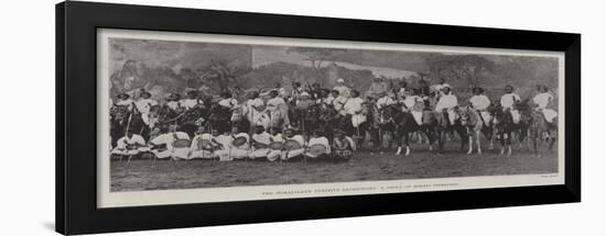 The Somaliland Punitive Expeditions, a Group of Somali Tribesmen-null-Framed Giclee Print