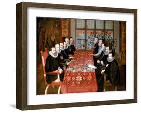 The Somerset House Conference, 1604-English School-Framed Giclee Print