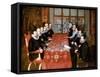 The Somerset House Conference, 1604-English School-Framed Stretched Canvas