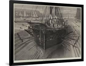 The Somerset Naval Dry Dock at Malta-null-Framed Giclee Print