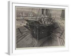 The Somerset Naval Dry Dock at Malta-null-Framed Giclee Print