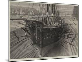 The Somerset Naval Dry Dock at Malta-null-Mounted Giclee Print
