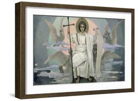 The Son of God - the Word of God, 1885-96-Victor Mikhailovich Vasnetsov-Framed Giclee Print