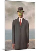 The Son of Man-Rene Magritte-Mounted Art Print