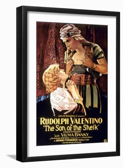 The Son of the Sheik, 1926-null-Framed Giclee Print