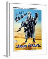 The Son of the Sheik (aka L'Amant Eternel)-null-Framed Art Print