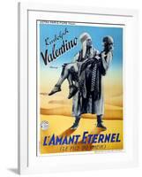 The Son of the Sheik (aka L'Amant Eternel)-null-Framed Art Print