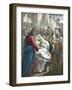 The Son of the Widow of Nain Raised to Life-Siegfried Detler Bendixen-Framed Giclee Print