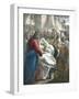 The Son of the Widow of Nain Raised to Life-Siegfried Detler Bendixen-Framed Giclee Print