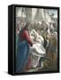 The Son of the Widow of Nain Raised to Life-Siegfried Detler Bendixen-Framed Stretched Canvas