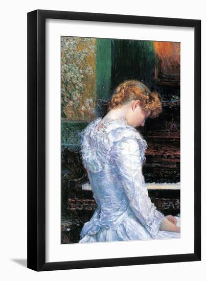 The Sonata-Childe Hassam-Framed Art Print