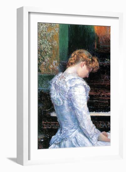 The Sonata-Childe Hassam-Framed Art Print