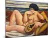 The Sonata-Mark Gertler-Mounted Giclee Print