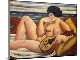 The Sonata-Mark Gertler-Mounted Giclee Print