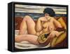 The Sonata-Mark Gertler-Framed Stretched Canvas