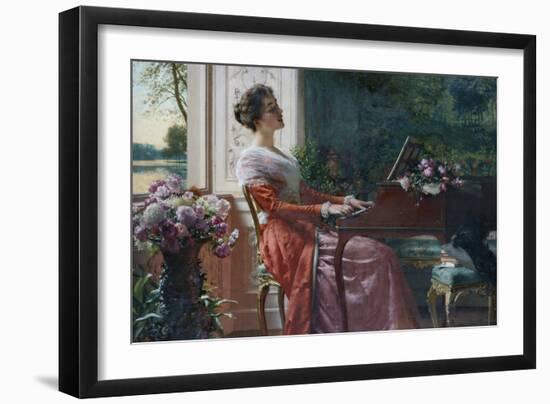 The Song, 1902-Ladislaw von Czachorski-Framed Giclee Print