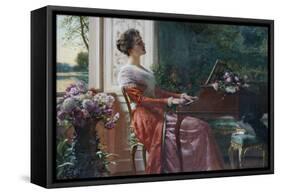The Song, 1902-Ladislaw von Czachorski-Framed Stretched Canvas