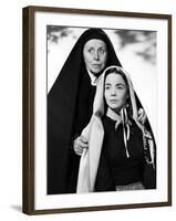 The Song Of Bernadette, Blanche Yurka, Jennifer Jones, 1943-null-Framed Photo