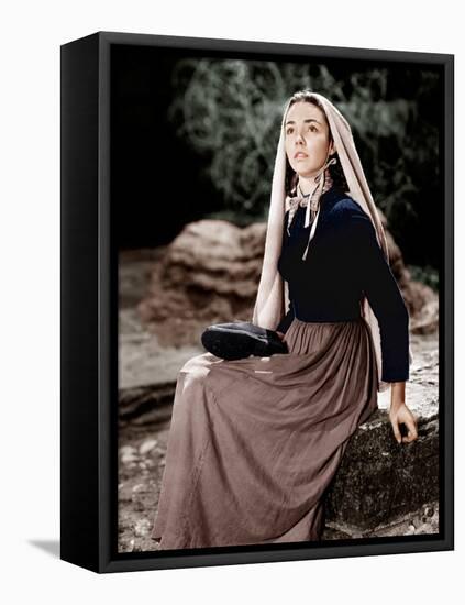 The Song of Bernadette, Jennifer Jones, 1943-null-Framed Stretched Canvas