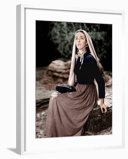 The Song of Bernadette, Jennifer Jones, 1943-null-Framed Photo