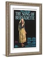 The Song of Bernadette-null-Framed Art Print