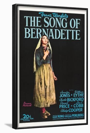 The Song of Bernadette-null-Framed Art Print