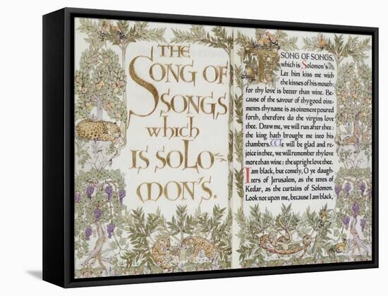 The Song of Solomon, 1902-null-Framed Stretched Canvas