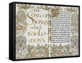 The Song of Solomon, 1902-null-Framed Stretched Canvas