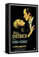 THE SONG OF SONGS, left: Marlene Dietrich, Brian Aherne, 1933-null-Framed Stretched Canvas