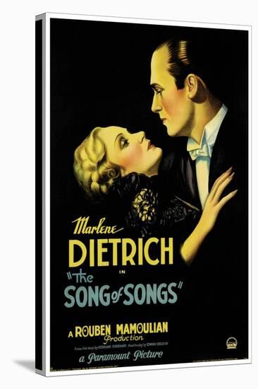THE SONG OF SONGS, left: Marlene Dietrich, Brian Aherne, 1933-null-Stretched Canvas